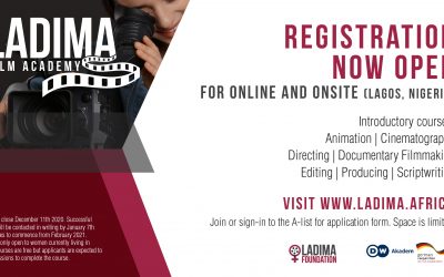 LADIMA FILM ACADEMY: APPLICATIONS NOW OPEN