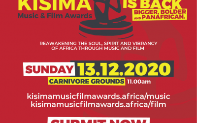 Call for entries: Kisima Music and Film Awards 2020