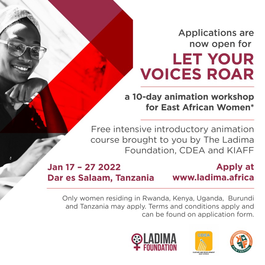 APPLICATIONS NOW OPEN: ANIMATION TRAINING FOR EAST AFRICAN WOMEN | LADIMA